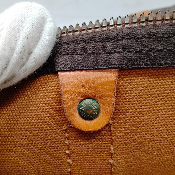 Louis Vuitton LV Boston Bag Keepall 45 Brown Monogram 549-060525 - Picture 8 of 9